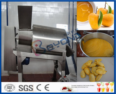 Nhà máy chế biến xoài bằng thép không gỉ với máy nghiền hai giai đoạn 5T mỗi giờ