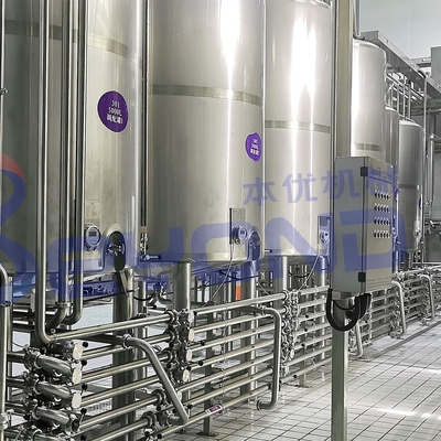 Dây chuyền chế biến sữa tiệt trùng SUS304 / SUS316 Gói túi nhựa