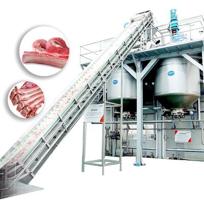 Máy chế biến thịt chịu áp suất cao Điều khiển tự động Cho ăn liên tục