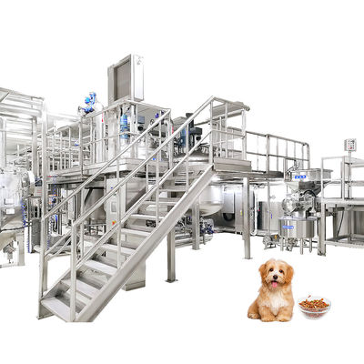Máy chế biến thức ăn cho vật nuôi hoàn toàn tự động SUS304 Làm sạch bằng CIP